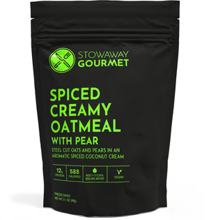 Spiced Creamy Oatmeal with Pear