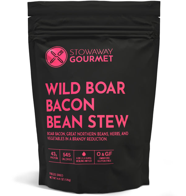 Wild Boar Bacon Bean Stew