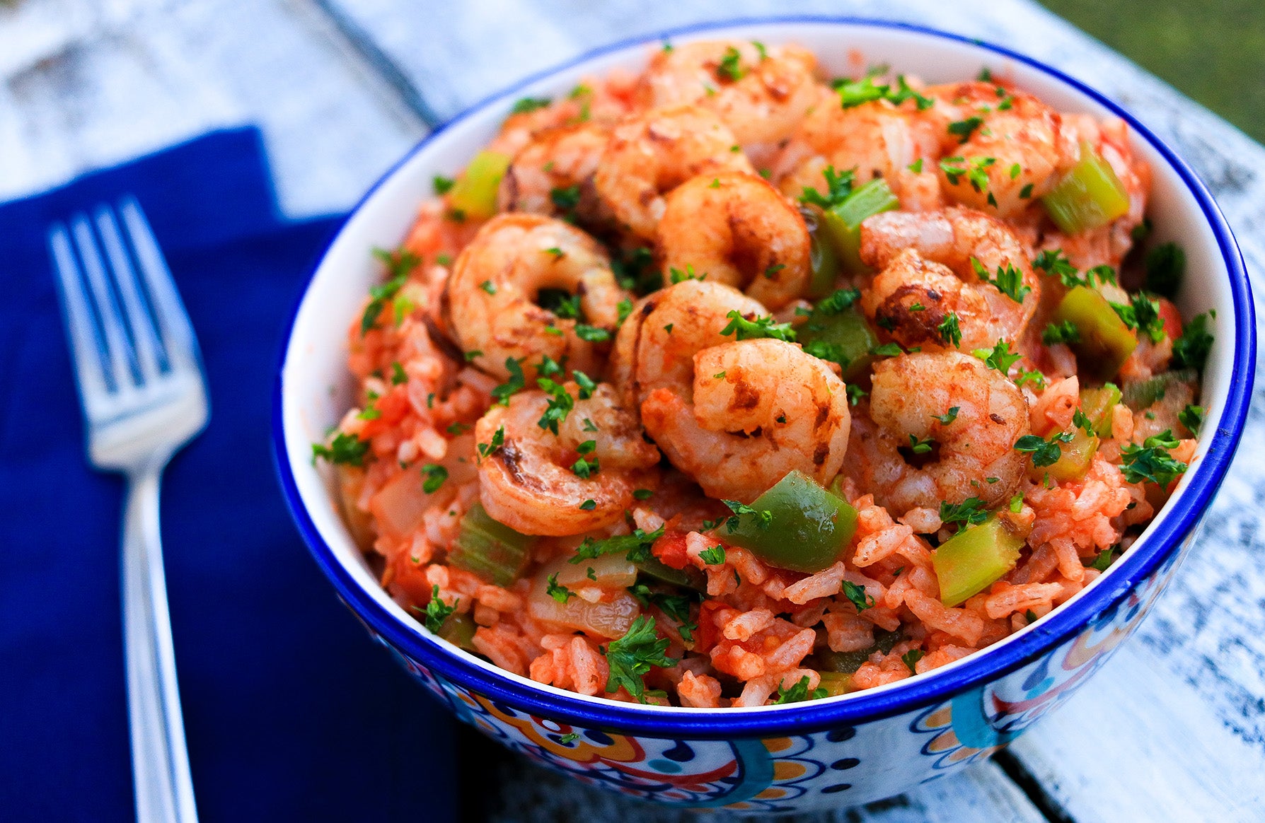 Jambalaya with Shrimp