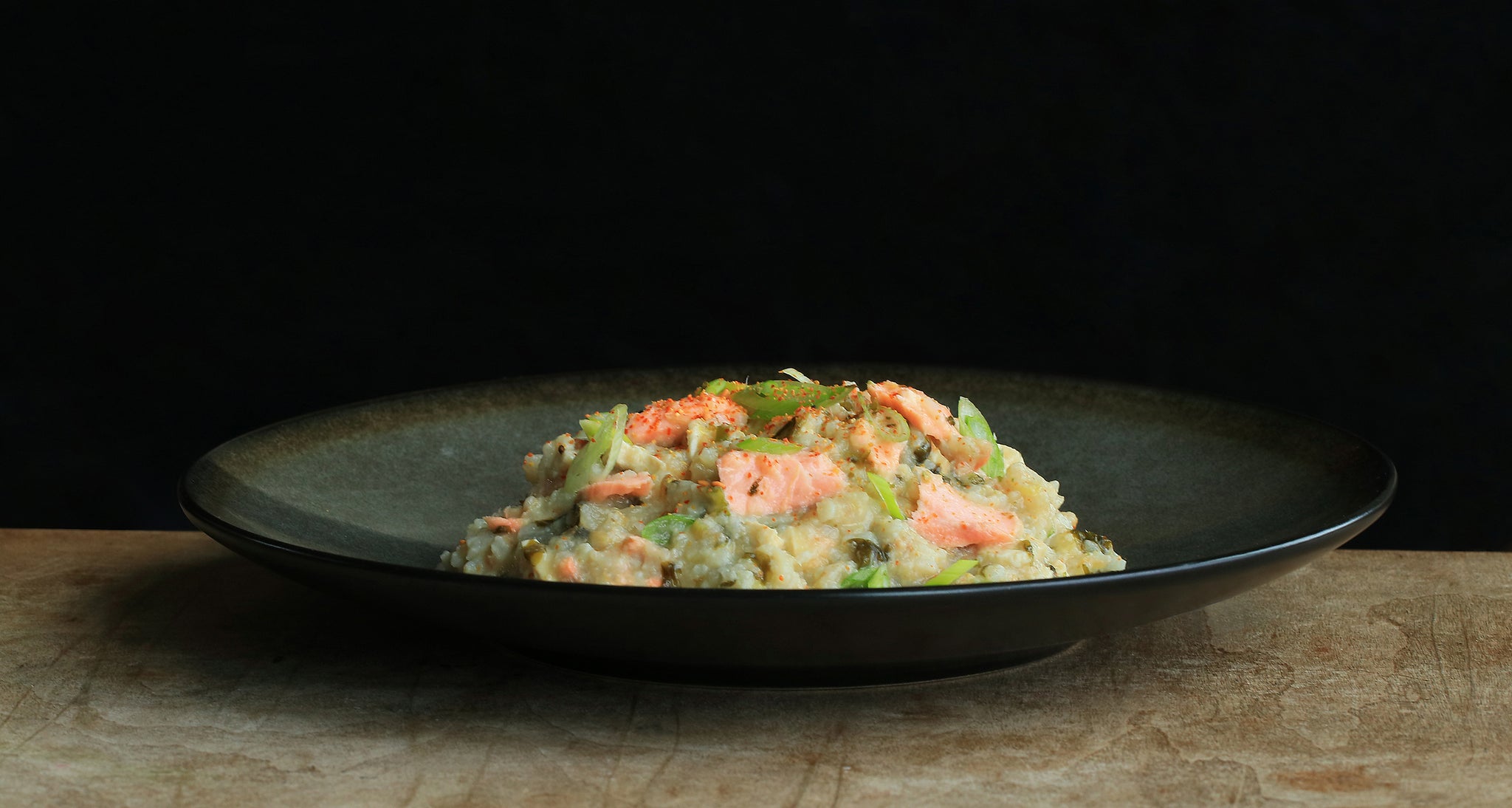 Miso Salmon Okayu