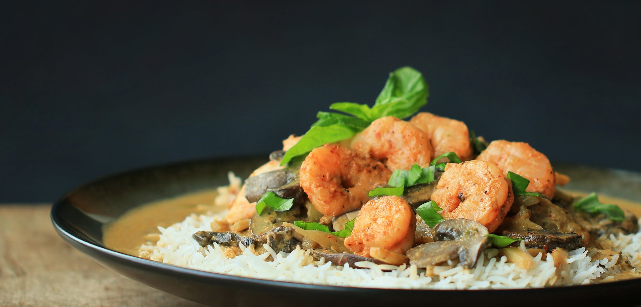 Thai Curry with Shrimp